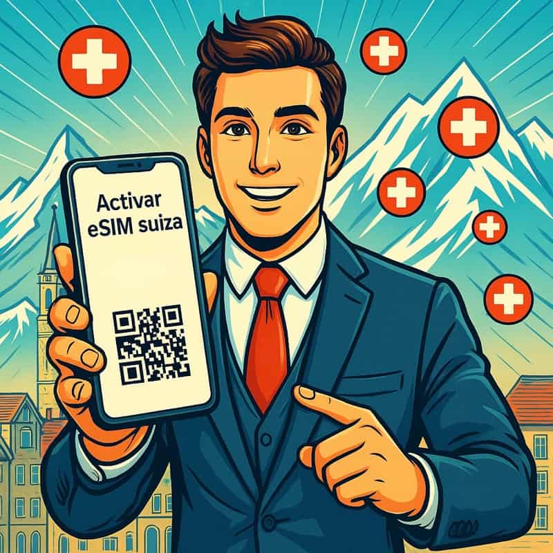 Guía compra eSIM suiza